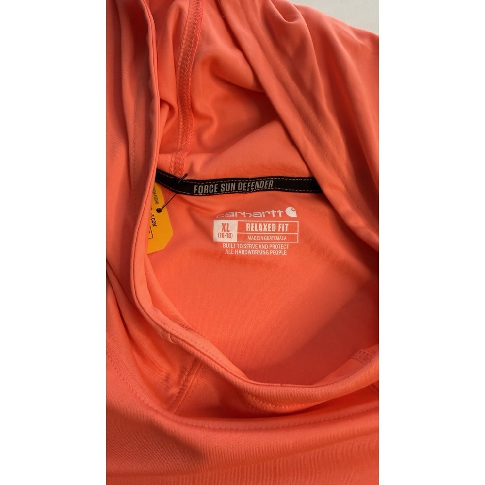 Ladies Force Sun Defender NWT Size XL Irregular Gator Neck Corral Color Top #2 - Picture 4 of 12